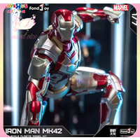 Original Fondjoy Marvel Iron Man Model Kits Assembled Action Figures MK45 Peripheral Ornament Collection Toys Boy Gifts
