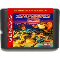 Streets Of Rage 3 16 Bit MD Game Card Reproduction Cart for Sega Genesis Mega Drive