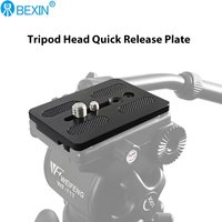 BEXIN 717 Hydraulic Head Quick Release Plate Accessories Video Camera Tripod Mount Plate for Weifeng 717 EI-717A 717AH Tripod