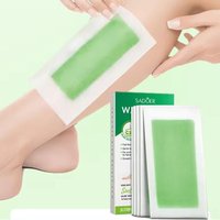 Professional Hair Removal Wax Strips for Summer Depilation Double Sided Cold Wax Paper for Leg Body Face Useful