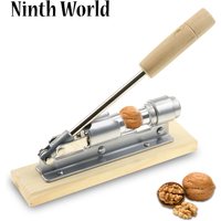 Manueller Nussknacker aus Edelstahl, mechanischer Schäler, Walnuss-Nussknacker, schneller Öffner, Küchenutensilien, Obst und Gemüse