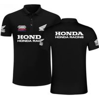 Honda Men's and Women's POLO Shirts Summer Cbr1000rr T-Shirt Racing Motorcycle Short Sleeve Spring and Autumn Personality Top