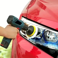 6-Piece Polisher Kit - Car Buffer Drill Accessory with Durable Plastic High Density Foam Pads and Premium Polishing Wheels