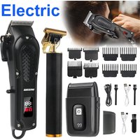 Vintage Hair Clipper Kit Cordless Trimmer portable USB Fast Charging Hair Cutting Machine Electric Shaver Barber Boyfriend Gift