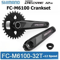 SHIMANO DEORE M6100 MTB Crankset FC-M6100 FC-M6120 CRANKSET 1x12-speed Original parts