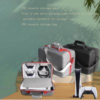 Suitable for PS5 gaming console storage bag, diagonally spanning single shoulder controller accessories handheld protective bag