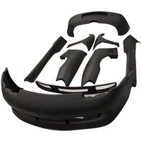 New Style Carbon Fiber Fibre Upgrade Wide Bodykit Car Accessories for Porsche 986 Boxster 2000-2005 Body Kit