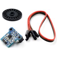 1Set HC-020K Double Speed Measuring Sensor Module with Photoelectric Encoders Kit top For arduino