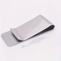1pc Cash And Credit Card Wallet Men'S Wallet, Minimalist Wallet Credit Card Wallet Stainless Steel Wallet