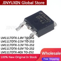 20PCS LM1117DT LM1117DTX-1.8 2.5 3.3 5.0V ADJ LM1117DTX-1.8V LM1117DTX-2.5V LM1117DTX-3.3V LM1117DTX-5.0V LM1117DTX-ADJ TO-252