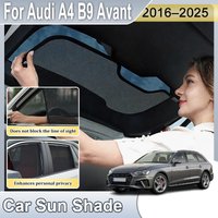 Car Sunshade For Audi A4 B9 Avant Accessorie 2016–2025 Window Sun Shades Sunscreen Privacy Curtains Sun Visors Mosquito Tools