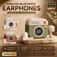 TWS Wireless Bluetooth Headset LED Digital Display HiFi Bass Sound For iPhone Xiaomi Huawei Phone Sports Gaming Audio Accessory