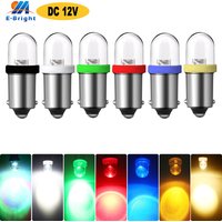 10Pcs 12V 53 57 T11 T4W BA9S T4W 1895 Gauge Dashboard Map Lamp Interior Dome Door Signal Light Bulb Instrument Cluster Lights