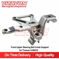 VITAVON CNC Alu7075 Front Upper Steering Bell Crank Support For Traxxas X-MAXX 1/5