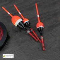THKFISH 5pcs Fishing Floats With Lead Weight 1in 1.25in 2in Balsa Wood Fishing Spring Bobbers Vertical Buoys For Crappie Panfish