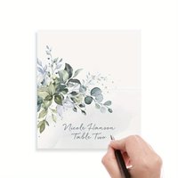 20/50/100Sheets Festival Banquet Seating Number Card Simple Name Place Table Card Christmas Birthday Wedding Party Gift Card