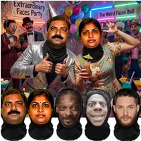 AliExpress NONE Indian-style 3D Party Realistic Mask Headgear, Abstract and Funny Cosplay Mask, Essential Equipment for Going Out for Cycling