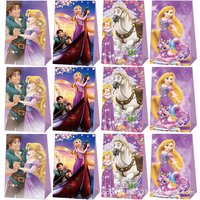 Rapunzel Candy Kraft Paper Handbag for Kids Birthday and Christmas Gift Wrapping Pouch Sweet Treat Gift Bag