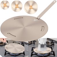 Induction Cooker Heat Conduction Plate Gas Stove Heat Conductor Slice Stainless Steel Heat Diffuser Ring Cooker Stove Protector