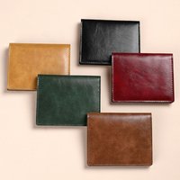Simple Ultra-thin Credit Card Bag RFID Multi Card Slot Card Holder Driver's License Card Holder Women Men