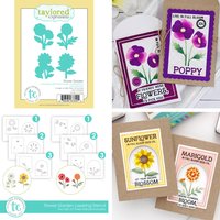 Flower Garden Layering Stencil Vegetable Garden Taylored Metal Cutting Dies Stamp for DIY Handmade Scrapbook Card April 2026 New