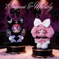SKULLPANDA × My Melody Kuromi POP MART - Blind Box Vinyl Plush Pendant Cartoon KeyChain Decor Gift