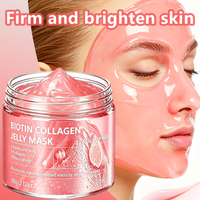 YUITIKUE Biotin Collagen Jelly Mask 60g Gentle Hydrating Softening Daily Skin Care Facial Mask