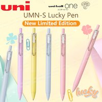 Uni Lucky Gel Ink Pen, New Limited UNIBALL ONE UMN-S Low Gravity Signture Pens, Colored Shaft Love Office School Useful Supplies
