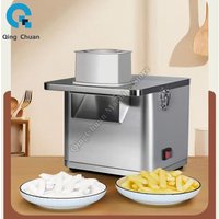 Spike Potato Machine Commercial Full Automatic Wave French Fries Slitter Multifunctional Electric Commercial Vegetable Cutter