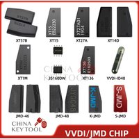 1PCS VVDI JMD JYGC Car Key Transponder Chip XT57B XT27A XT136 XT14D ID48 XT1M 35160DW XT15 Red Chip JMD 46 JMD 48 King Chip