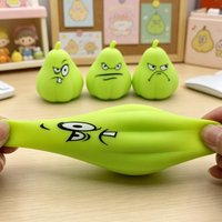 New Creative Squash Squeeze Stress Ball Pumpkin Pinch Fidget Sensory Toy Tension Relief Fun Decompression Plaything for Kids