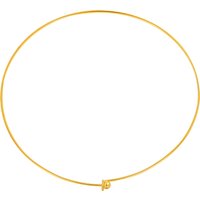 Minimalist Round Torques, Women Collar Necklace, Simple Hook Neck Choker Female Gift