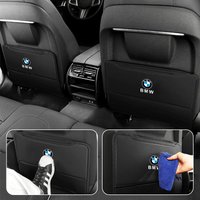 PU Leather Car Seat Anti-kick Pad Dust-Proof Protection Mat For BMW 1 2 3 4 5 7 Series X1 X3 X4 X5 X6 X7 F10 F30 E46 E60 E87 E90