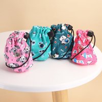 1pc Pet Waste Bag Dispenser, Portable Dog Poop Bag Holder for Leash, Bags Container for Walking, Running Or Outdoor Accessories