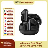 QCY Melobuds N50 ANC Bluetooth 5.4 Draadloze koptelefoon Actieve ruisonderdrukking 6 microfoons Clear Call-oordopjes Multipoint-verbinding