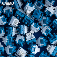 HAIMU Whisper Switch Advance Paragraph Tactile Silent Switch 5 Pins Customized Mechanical Keyboard Accessories Fine lubrication