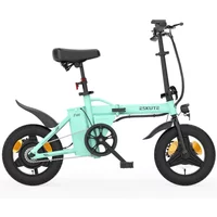 AliExpress ESKUTE F100 Adult Electric Bicycle, 36V 9AH E-bike, 250W Motor city ebike, 14-inch tire Foldable Electric Bicycle