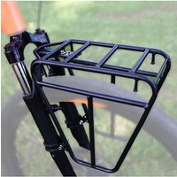 AliExpress NONE 1pcs Bicycle Cycle Front Rack Heavy Duty Steel Cycling Front Bracket Luggage Shelf Cargo Rack Mountain Bike Front Rack