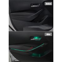 Ambient Light Set For Toyota Levin Corolla 2019-2021 Decorative LED Atmosphere Lamp illuminated Strip 64 Colors Button Control