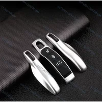 Smart Remote Key Case Fob Covers Set Shell for Porsche Panamera Spyder Carrera Macan Boxster Cayman Cayenne 911 970 981 991