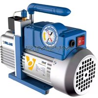 5.4m3/h 1.5L V-i125-R32 Vacuum Pump Single Stage Compact Vacuum Pump with Vacuum Meter for HVAC AC Refrigerant Air Tool