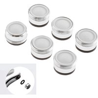 6pcs Faucet Aerators O-rings M24 Tap Outlet Control Water Flow Metal Filter No-splashing Saving Water Kitchen Sink Tap Nozzles