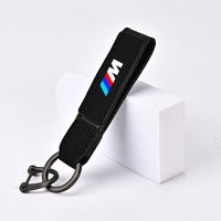 Car Metal Keychain Chain Leather For BMW X1 X2 X3 X5 X4 X6 X7 G30 G20 G32 G11 G12 F40 F30 F20 F10 F34 F07 Emblem Keyring Ring