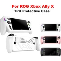 For ASUS ROG Xbox Ally X TPU Protective Case Anti Slip Fall Scratch Shell for ROG Xbox Ally Cover with Bracket