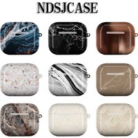 Black Sheep Calypso Shockproof Protective Glossy HD Hard PC Cover Case For AirPods Earphone 1 2 3 Pro Pro2 With Metal Hook