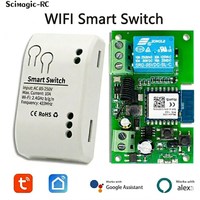 Tuya Smart Wifi Switch Module 12V 32V 220V RF 433 Radio Remote Control 1CH Dry Contact Relay for Alexa Google Home Smart Life