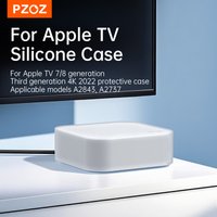 PZOZ For Apple TV 4K 2022 Protective Case 3 Generation Box transparent soft silicone Anti Fall Protective Case For Apple TV case