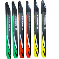 G-HOBBY 700MM Carbon Fiber Main Rotor Blade 106MM Tail blade For RC Accseesories For RC Helicopter