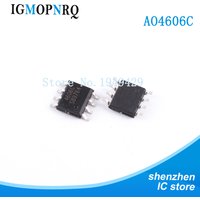 10PCS AO4606 SOP8 AO4606C SOP SMD 4606 channel high voltage MOSFET chip mos field effect transistor switch