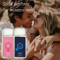 Woman Body Pheromone Perfume Solid Balm Long Lasting Fragranc Light Fragranc Portable Solid Perfume